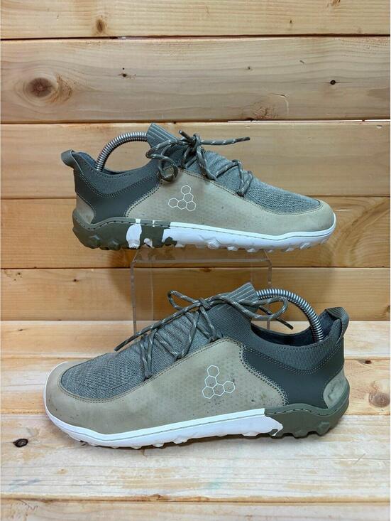 VIVO Shoes - Vivobarefoot Tracker Decon Low Green 15 Minimalist Trail Running Shoe EUR 39 W 8